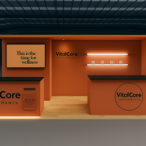 Chicago 10x20 Custom Exhibit Rental