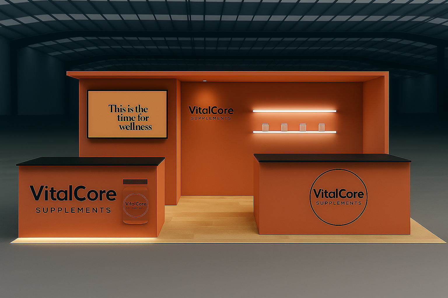 Chicago 10x20 Custom Exhibit Rental