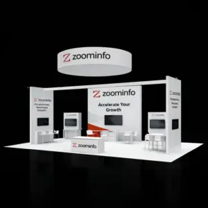 30×40 Enterprise Data Solutions Exhibit Booth